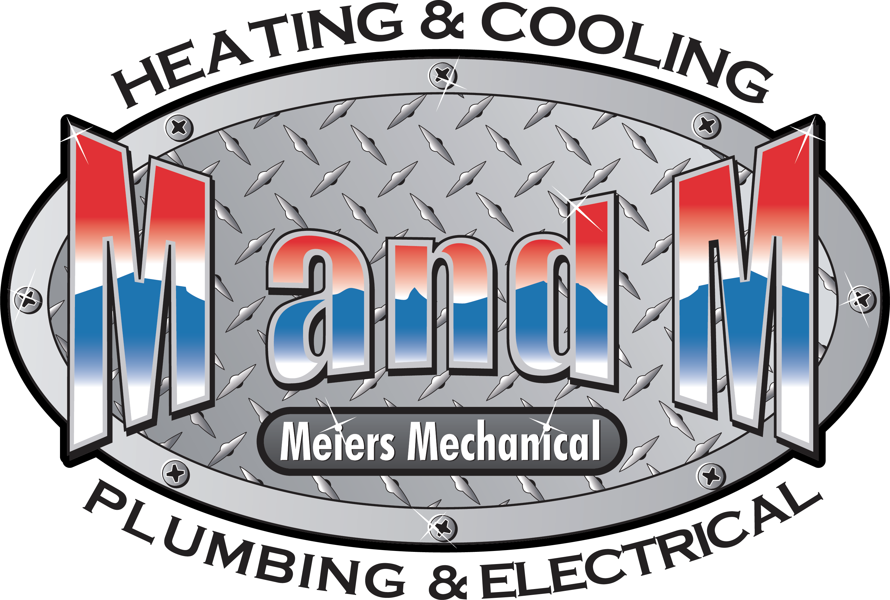 M and M Plumbing and Electrical Logo