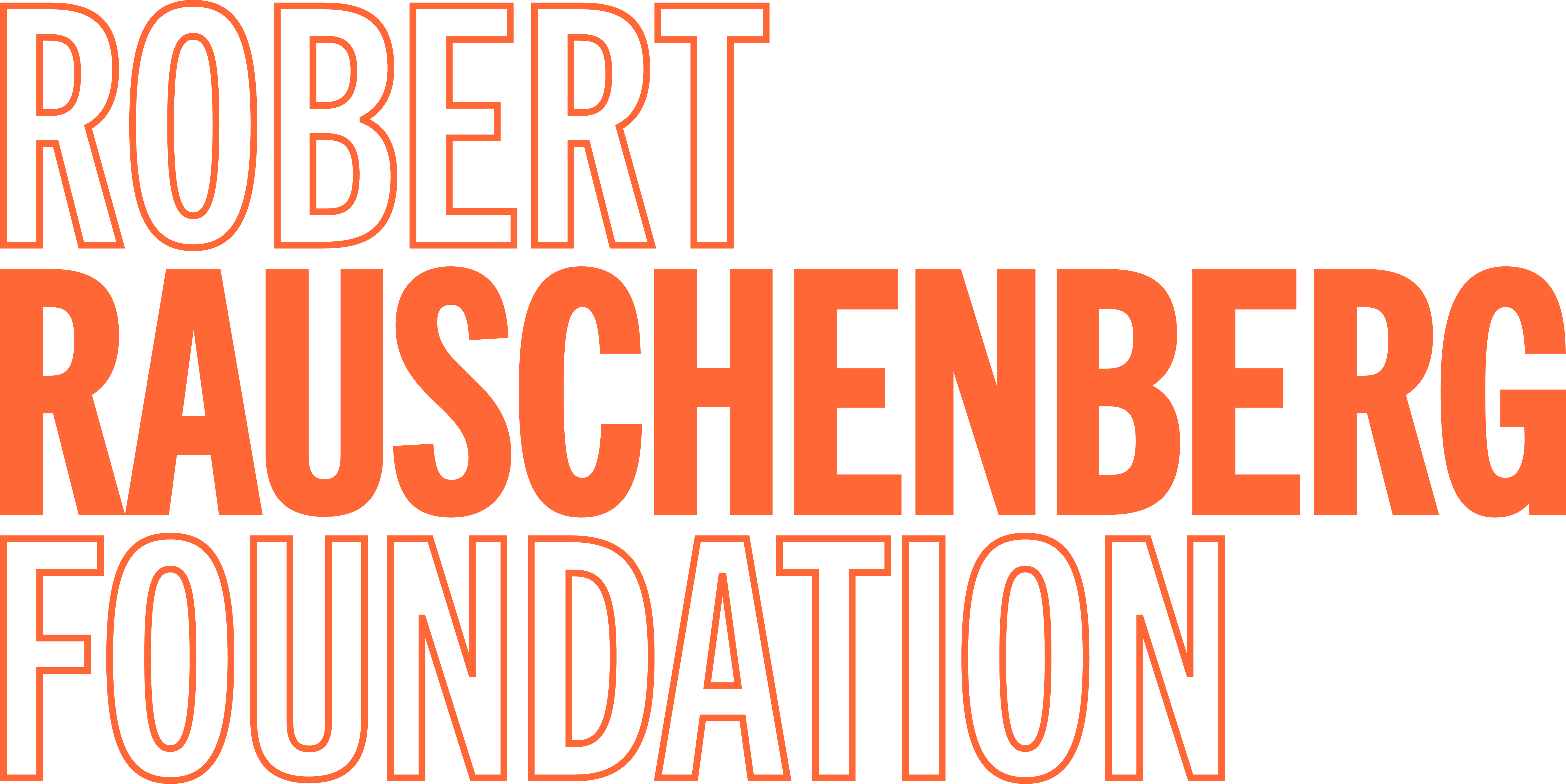 Robert Rauschenberg Foundation Logo