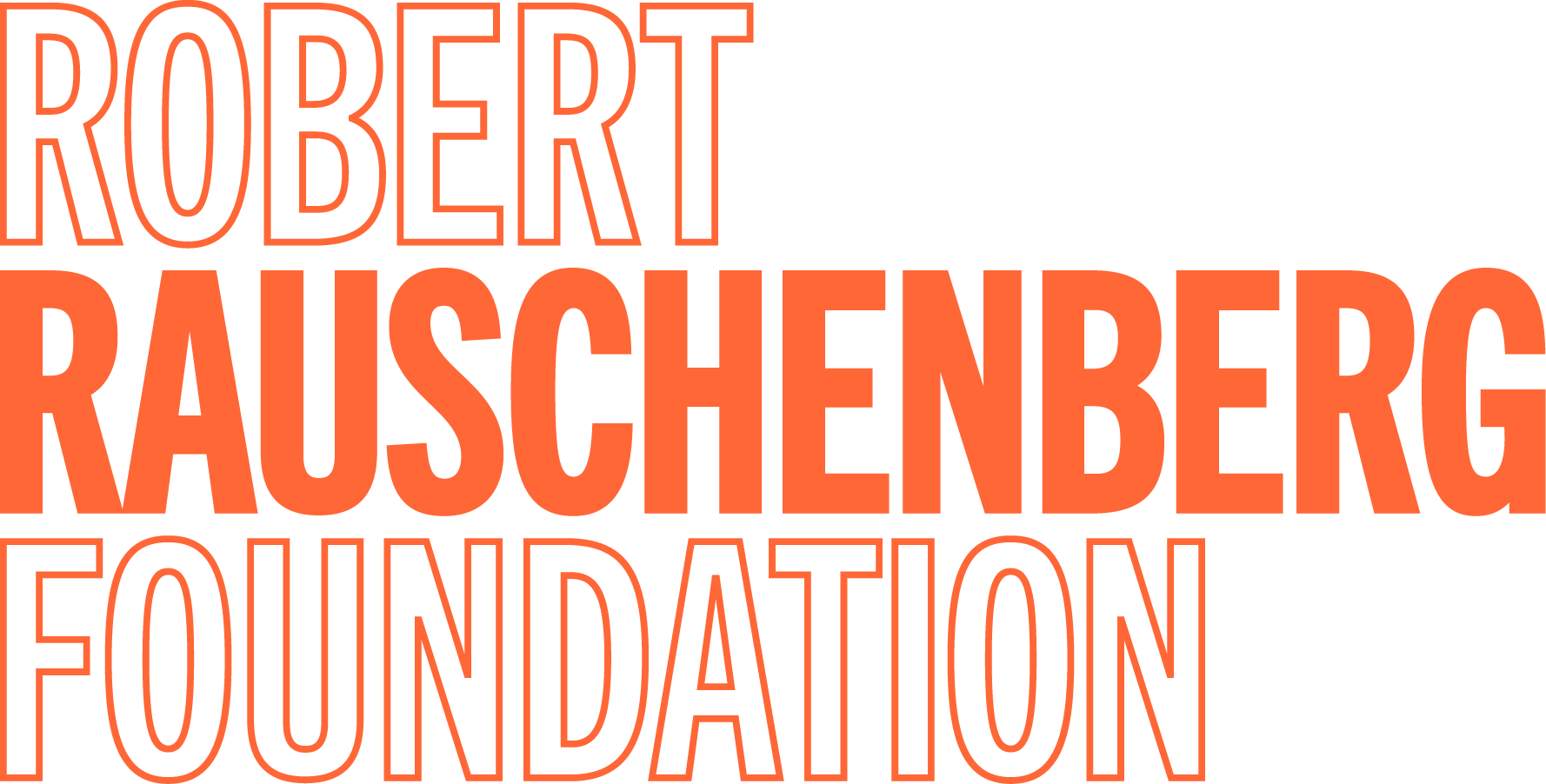 Robert Rauschenberg Foundation Logo