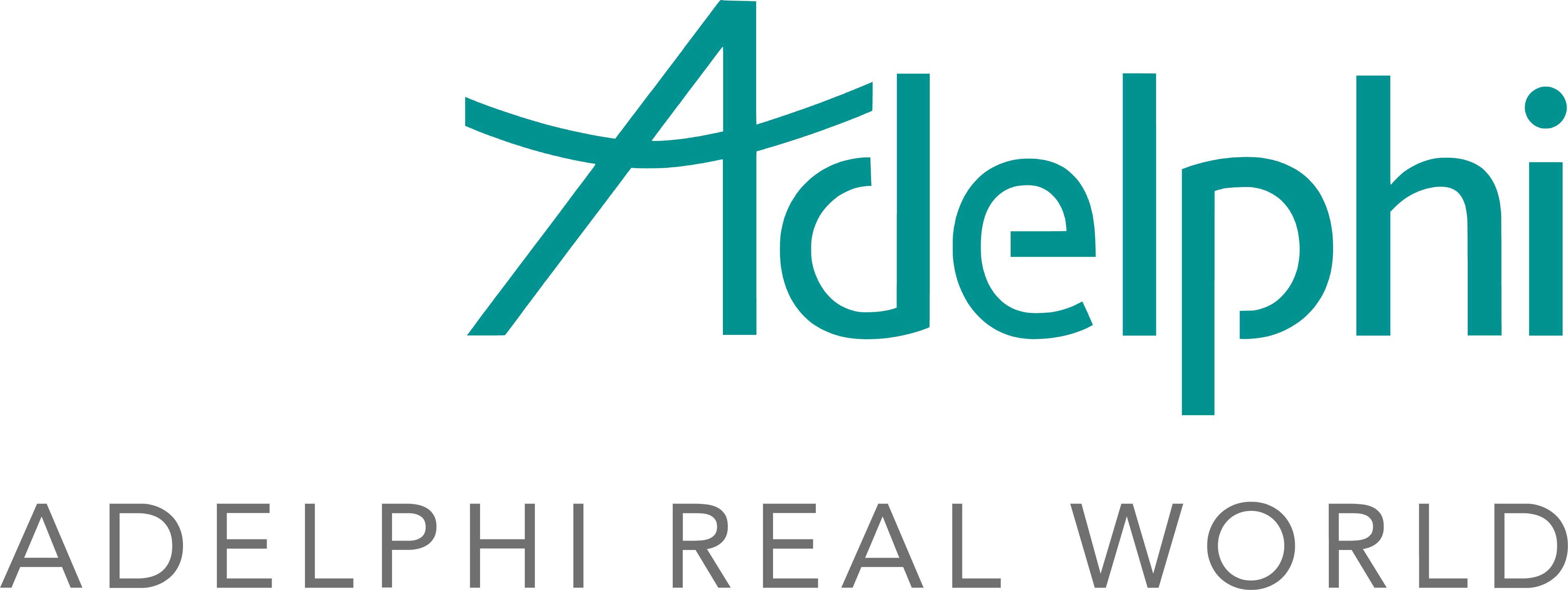 Adelphi Real World Logo