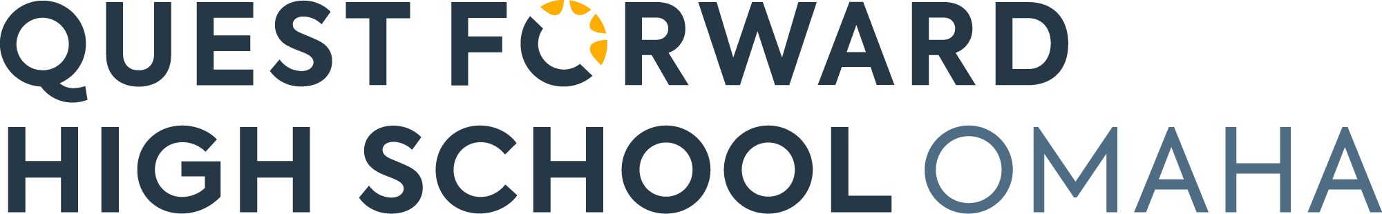 Quest Forward High School Omaha Logo