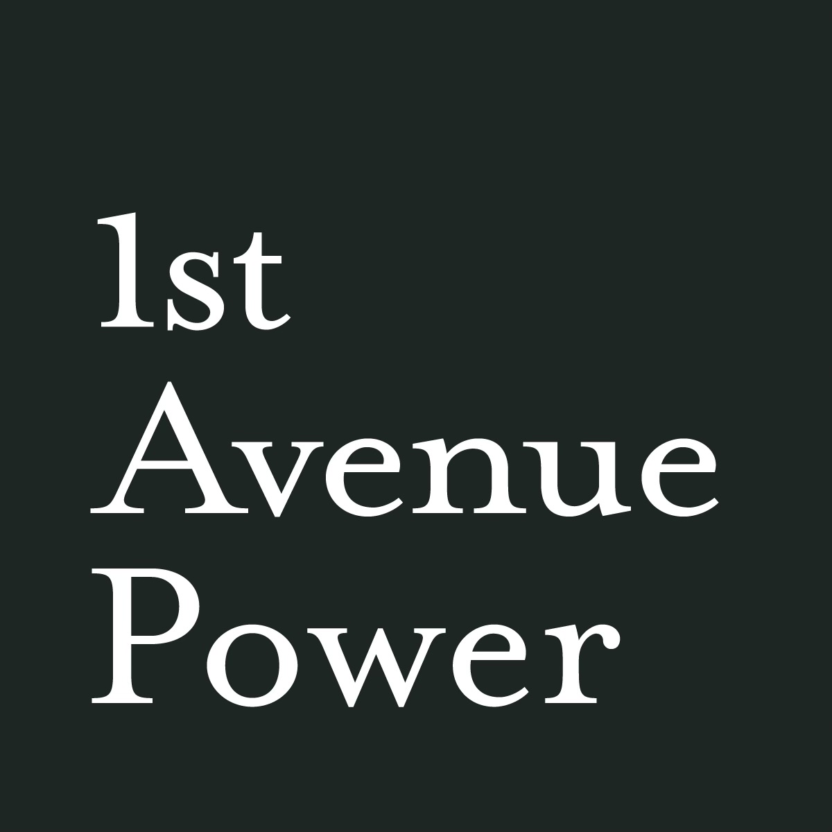 1st Avenue Power Logo